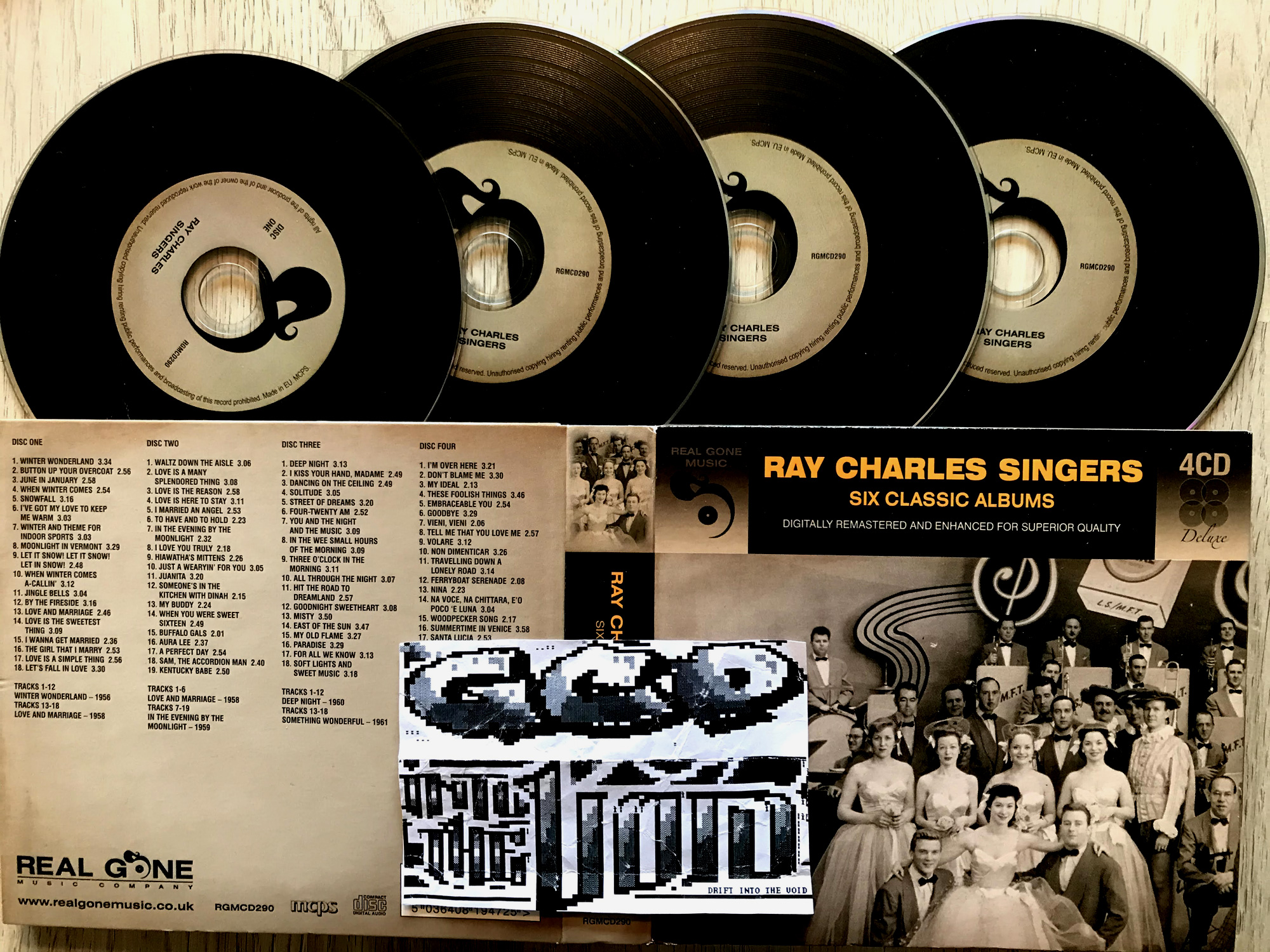 Ray Charles Singers-Six Classic Albums-Remastered-4CD-2007-GCP