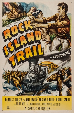 ROCK ISLAND TRAIL (1950) western dvd