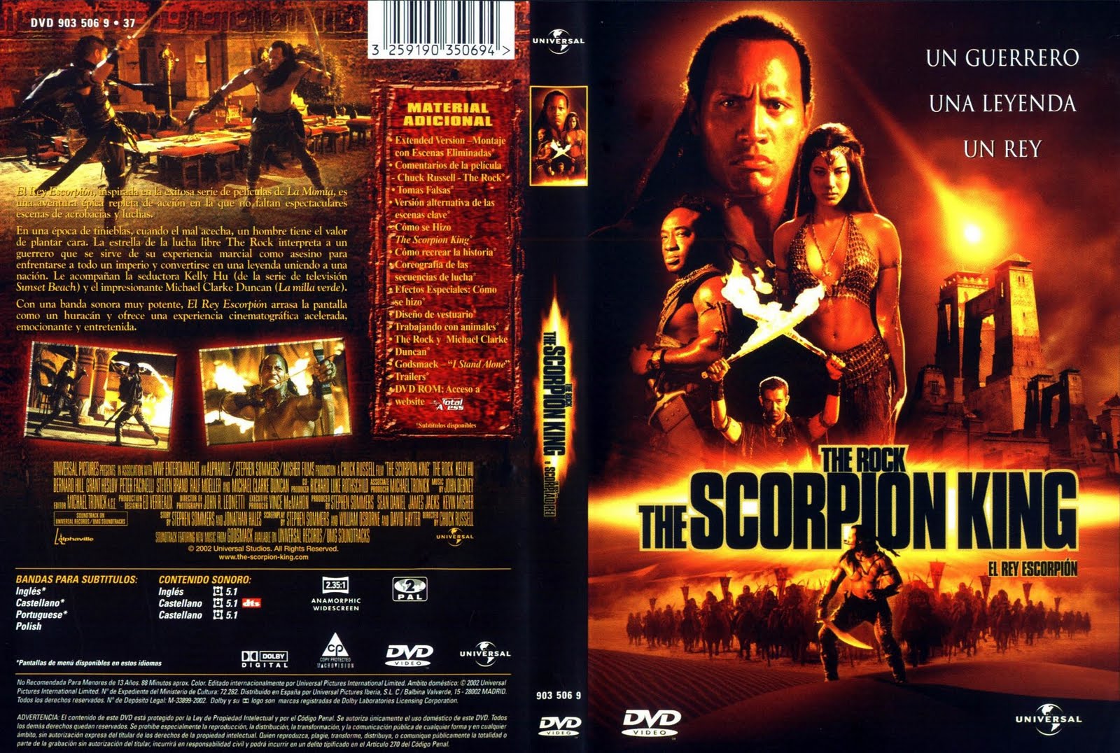The Scorpion King (2002) Dwayne Johnson