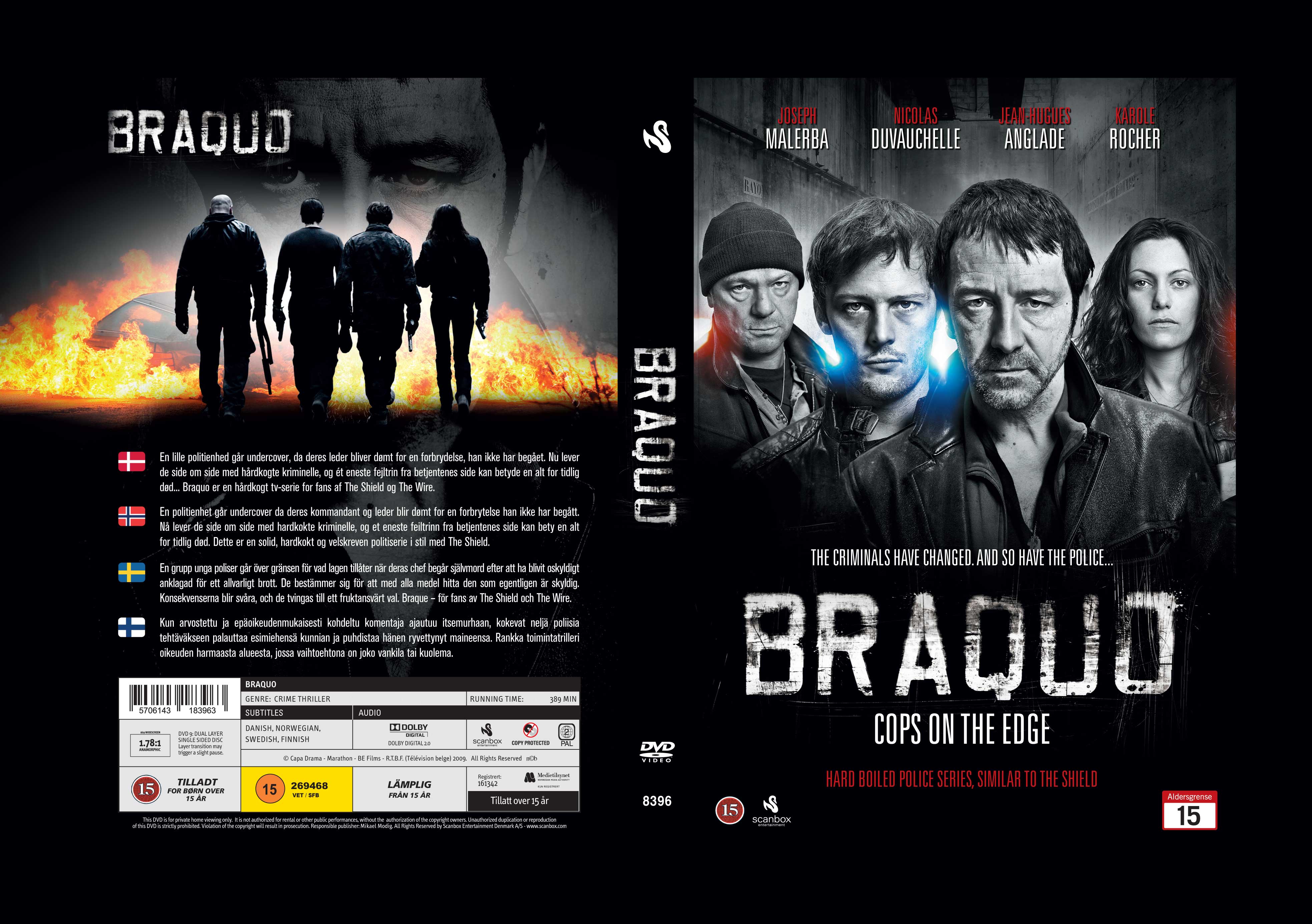 Braquo Serie (2009 - 2016) Seizoen 1 - DvD 2 Finale