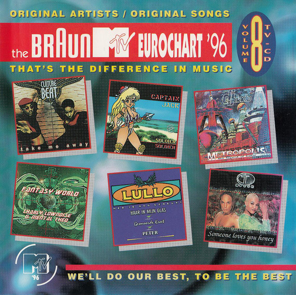The Braun MTV Eurochart 1996 volume 8 (1996) wav+mp3