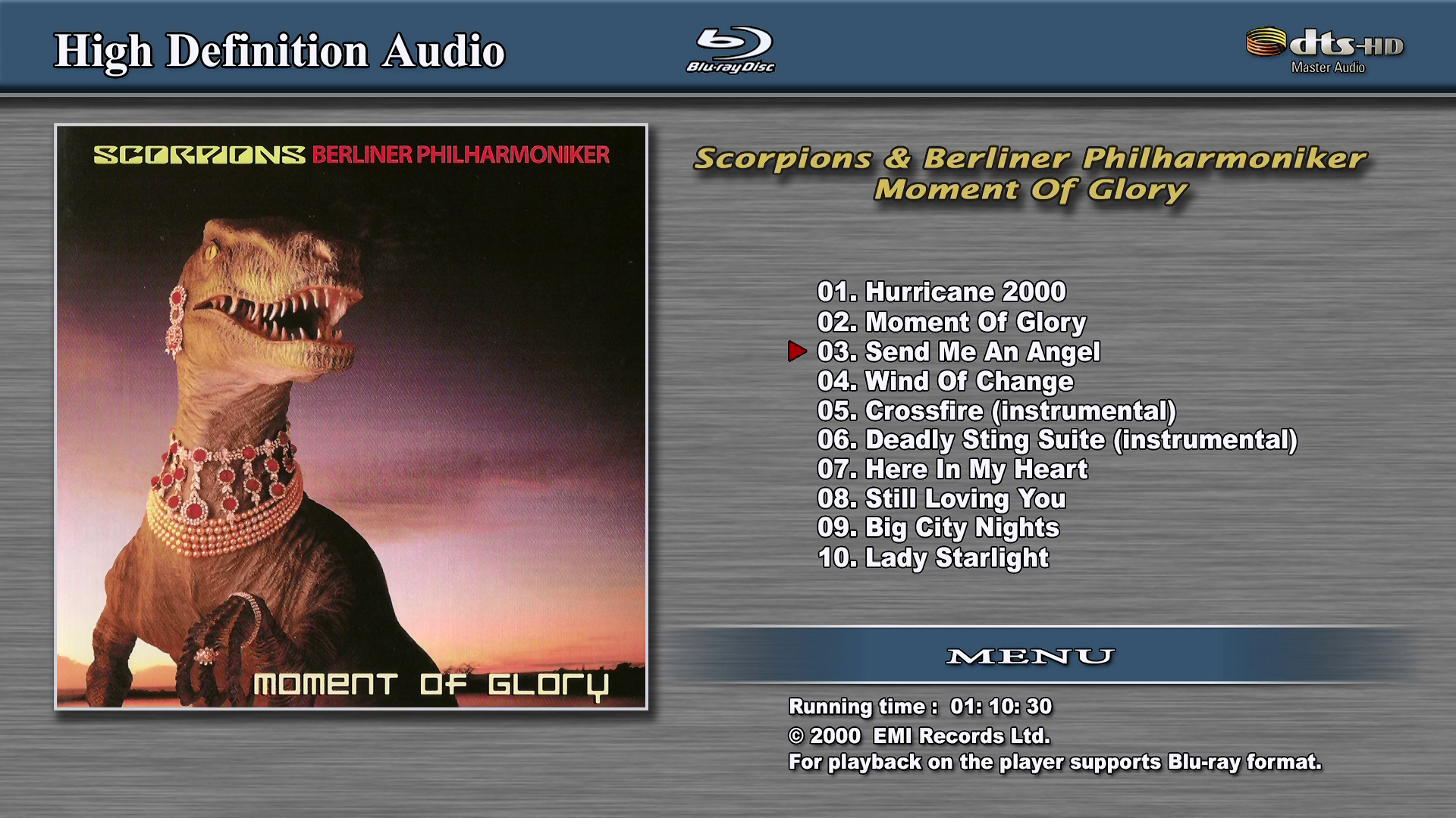 Scorpions & Berliner Philharmoniker - Moment Of Glory 2000 [BDA]