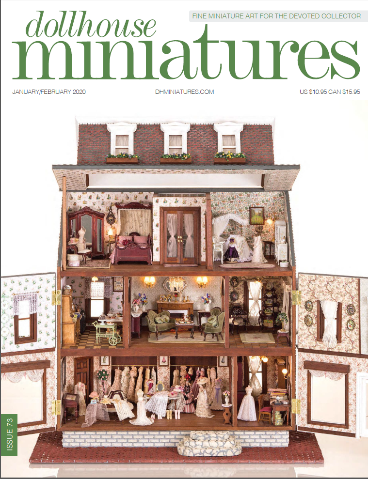 Dollhouse Miniatures Issue 73-January February 2020