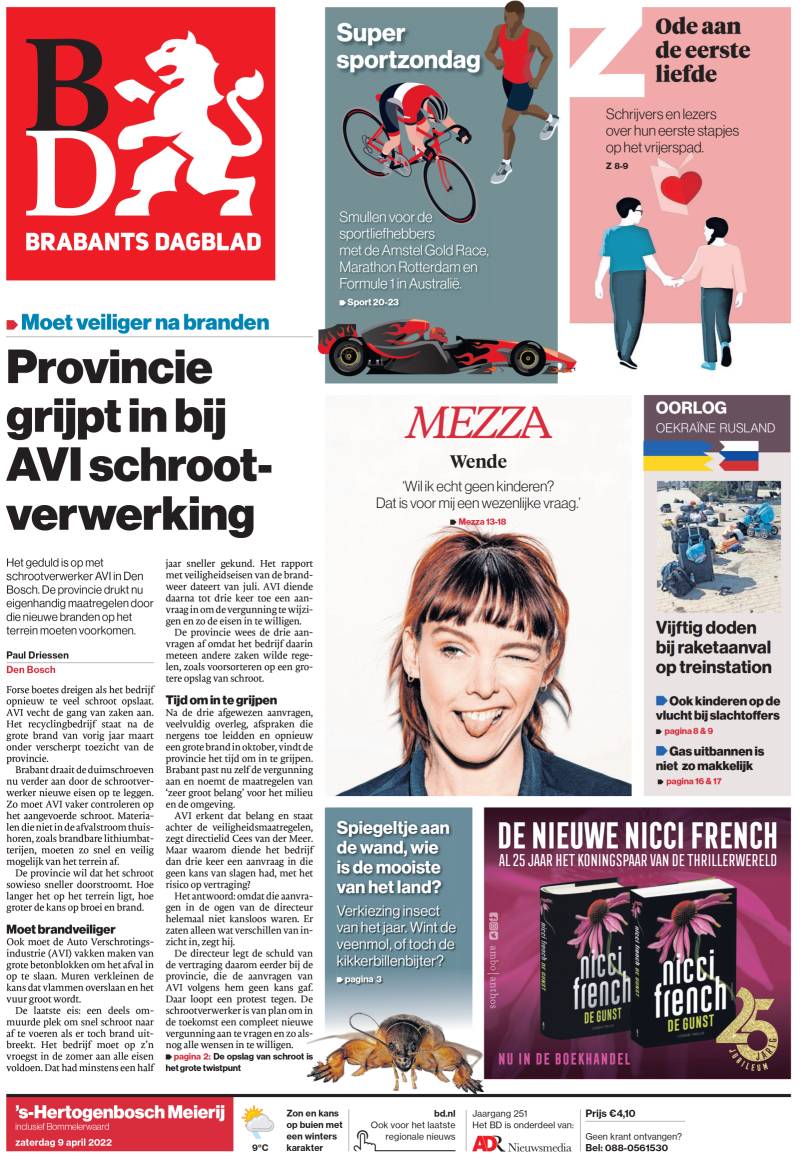 Brabants Dagblad + Mezza - 09-04-2022