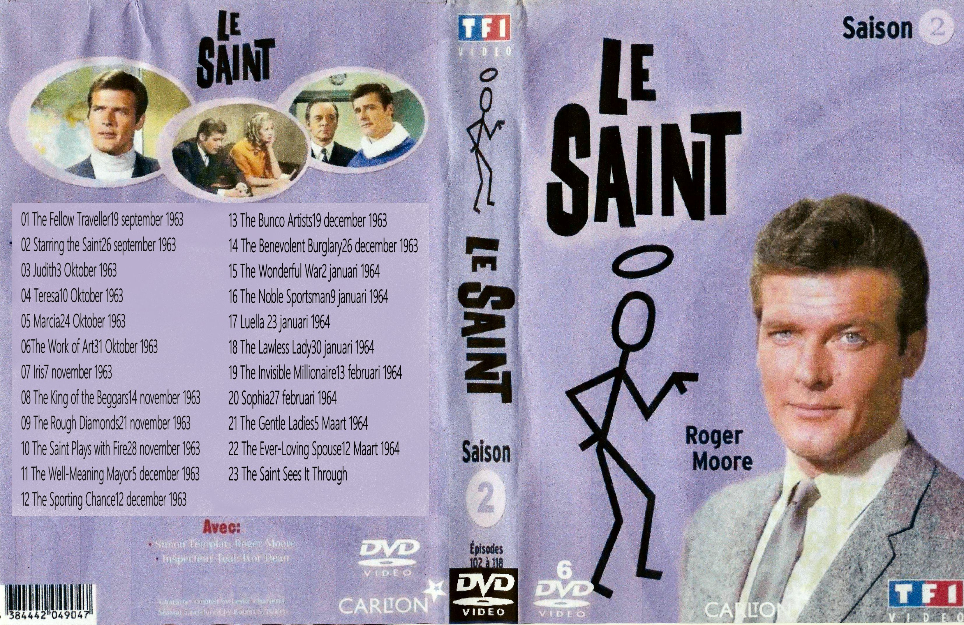 REPOST The Saint Seizoen 2 ( 1963 ) DvD 2