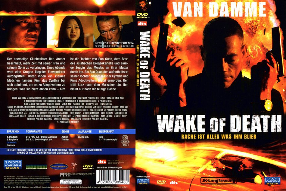 Jean Claude van Damme Collectie dvd 20 van 40 Wake of death