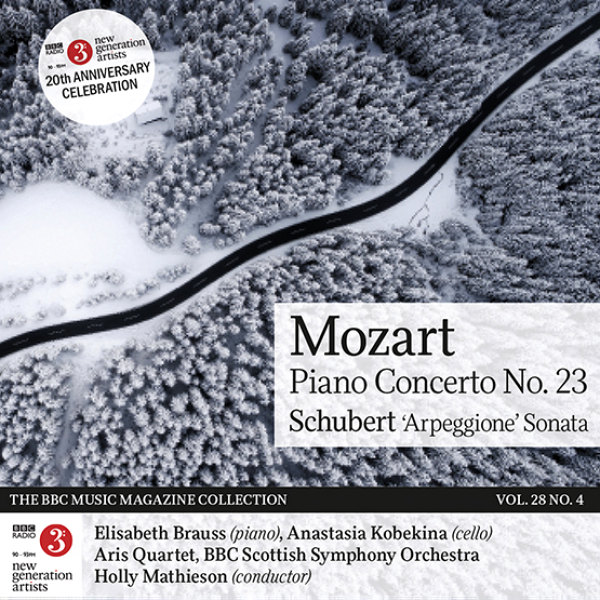 Mozart Piano Concerto no. 23 Schubert Arpeggione Sonata Mathieson
