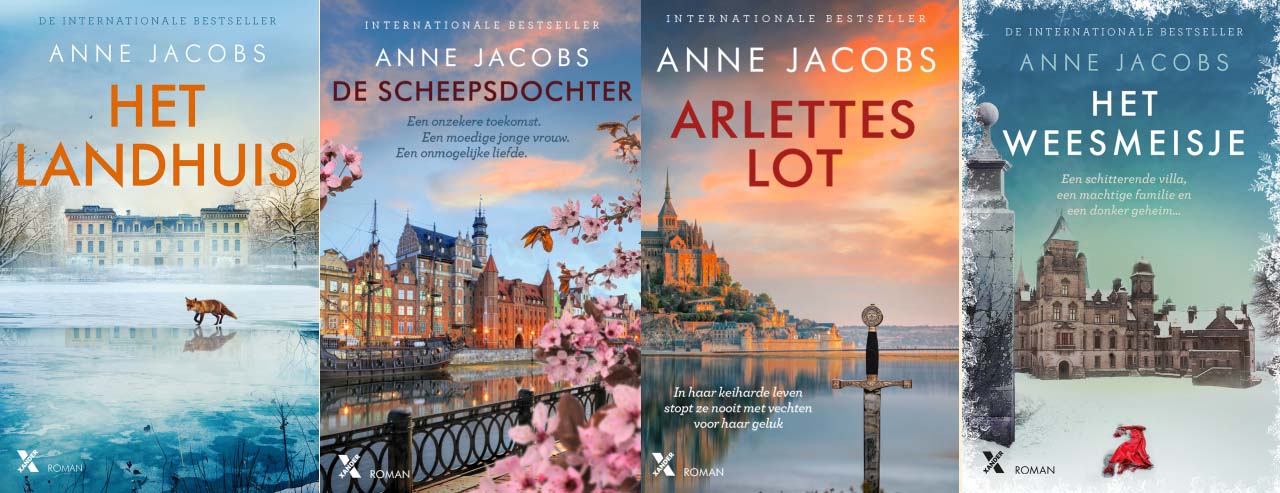 Diverse boeken van Anne Jacobs