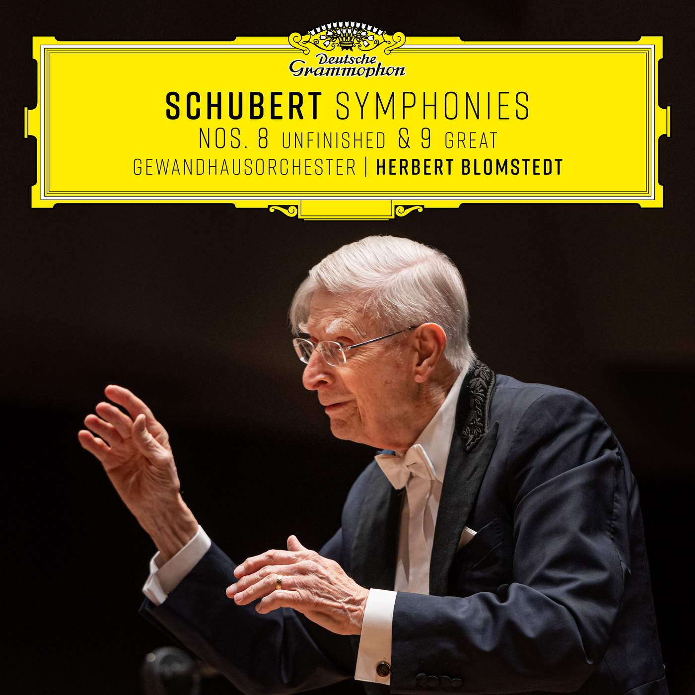 Schubert Symphonies Nos. 8 & 9 - DG,Gewandhausorchester,Herbert Blomstedt (24-96)