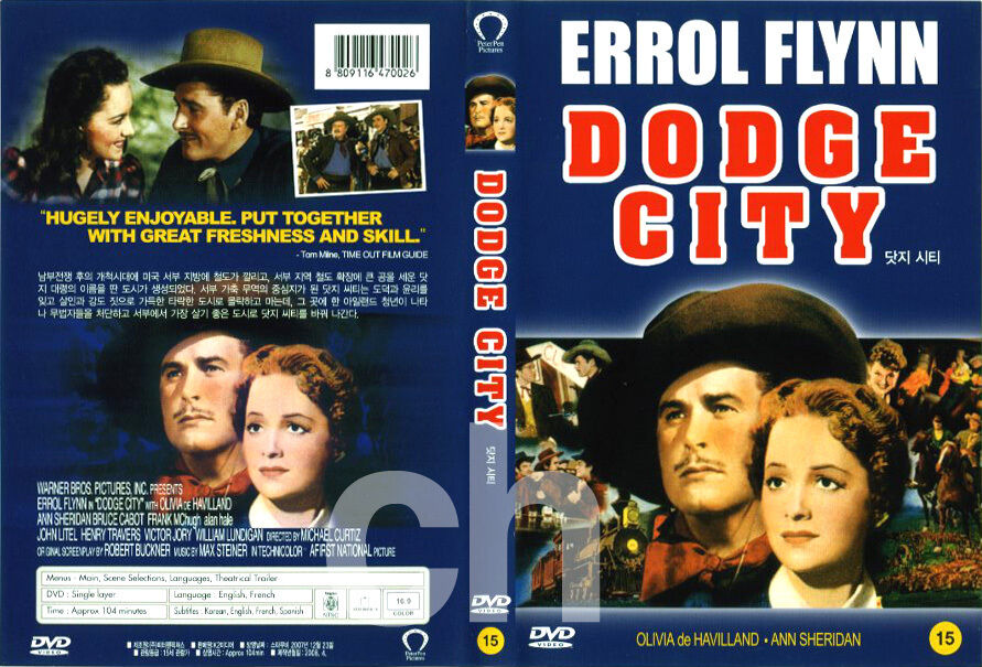 Errol Flynn Collectie DvD 24 van 24 Dodge City (1939)