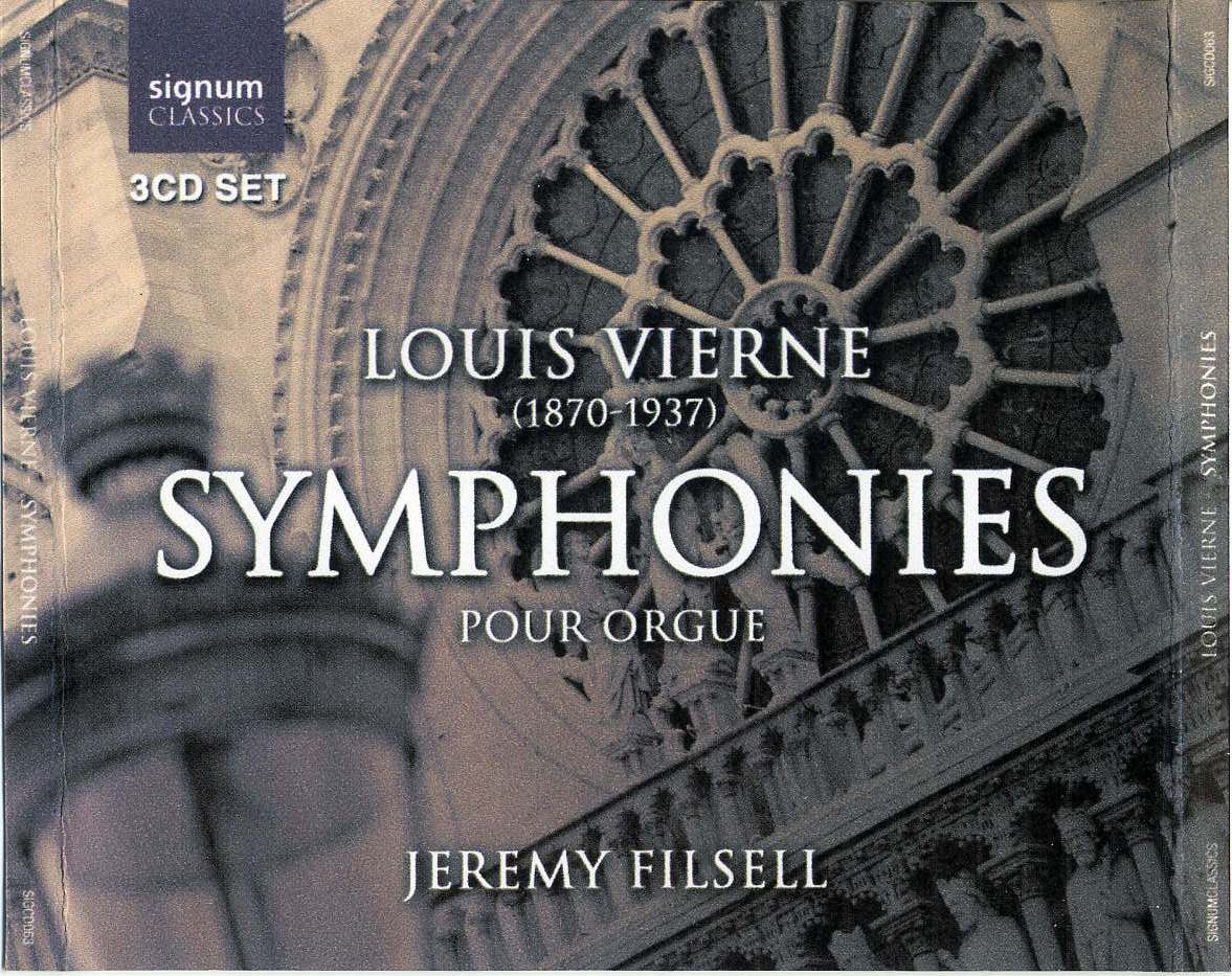 Vierne - Organ Symphonies (Jeremy Filsell)
