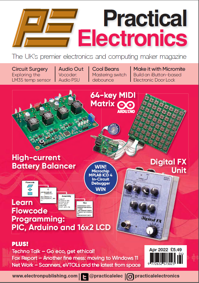 Practical Electronics - Vol. 51 No. 04 [Apr 2022]