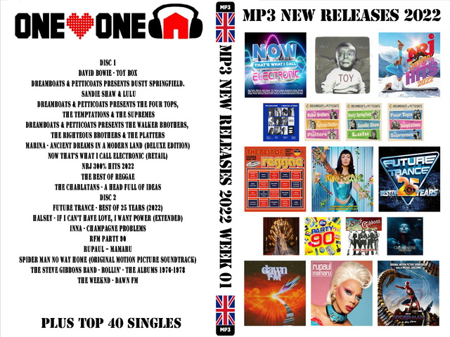 Mp3 new releases 2022 week 01