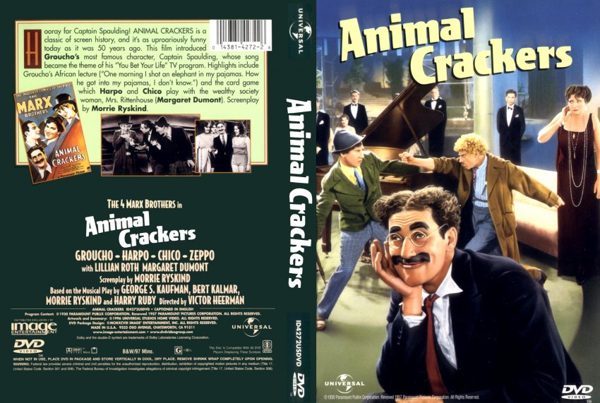 The Marx Brothers - Animal Crackers (1930)