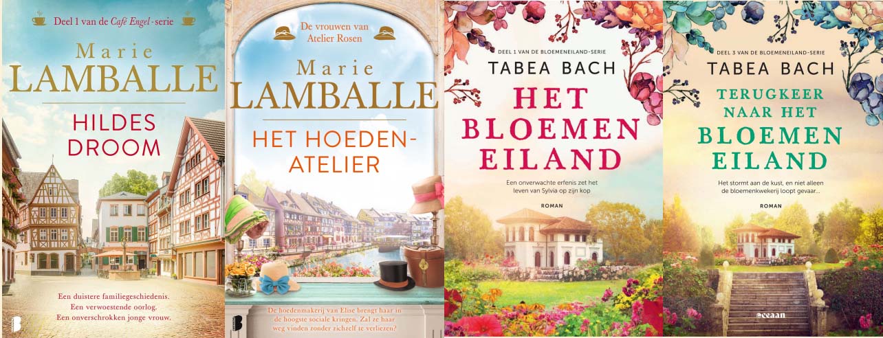 Diverse boeken van Marie Lamballe en Tabea Bach