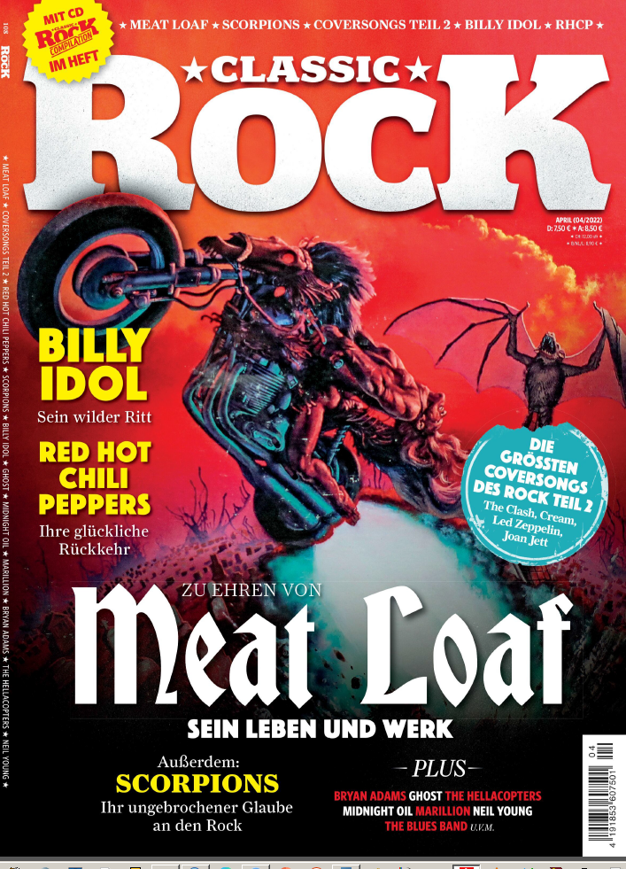 Classic Rock Magazin April 2022