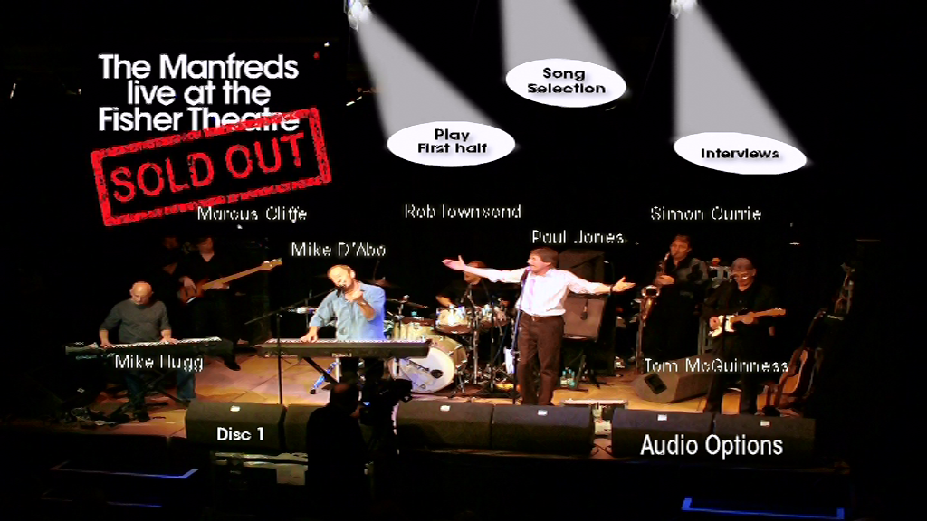 The Manfreds (Manfred Mann) - Live at the Fisher Theatre 27.11.07 - Sold Out [2008, Rock, 2 DVD5]