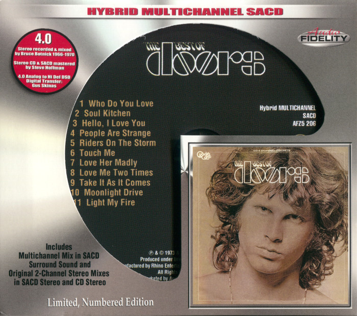 The Doors - 1973 - The Best Of The Doors [2015 SACD] 5.1 24-88.2