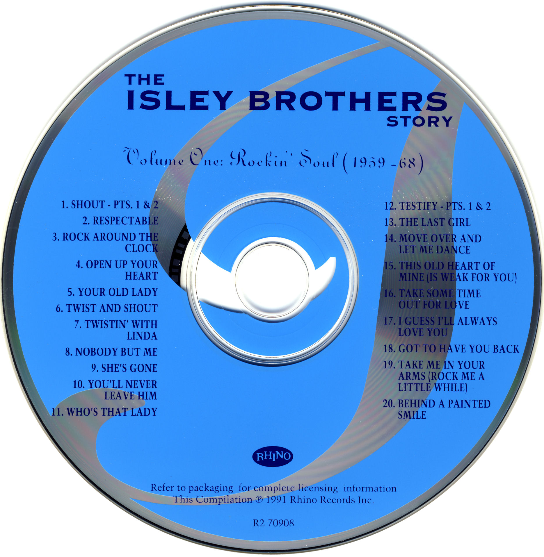 Isley Brothers - The Isley Brothers Story Vol. 1 Rockin' Soul 1959-1968 (1991)