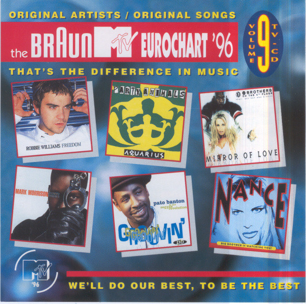The Braun MTV Eurochart 1996 volume 9 (1996) wav+mp3