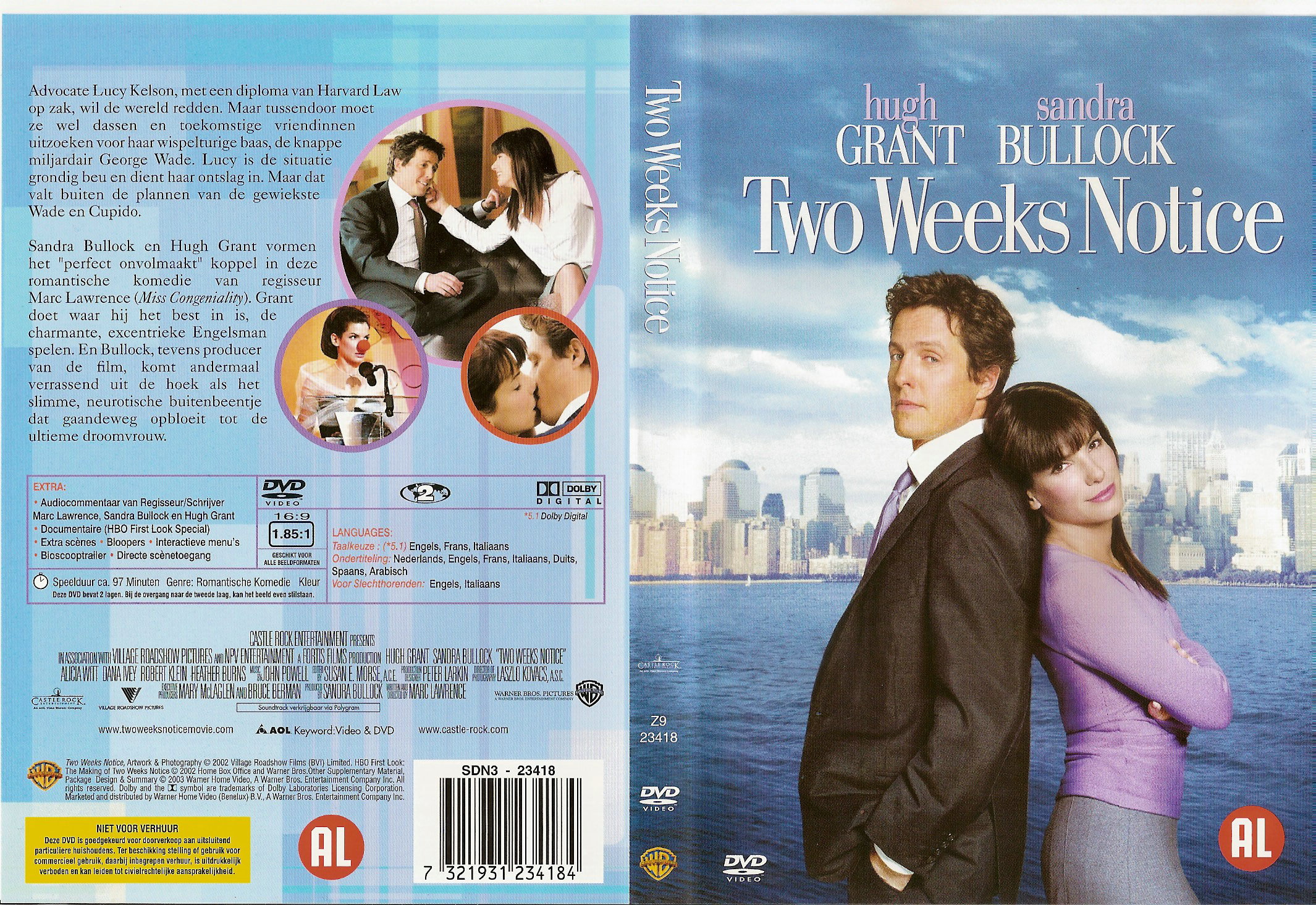 Two Weeks Notice (2002)Sandra Bullock
