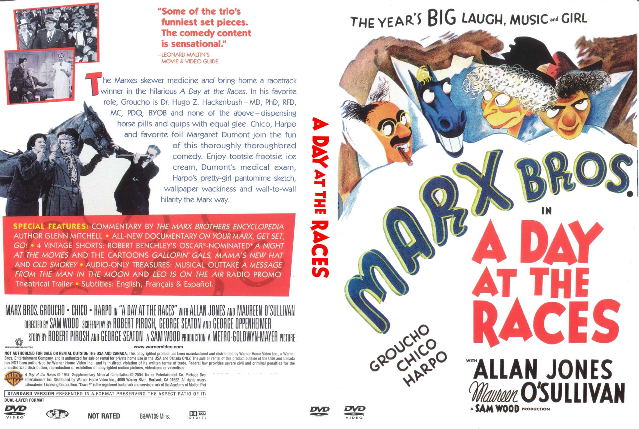 The Marx Brothers - A Day At The Races (1937)