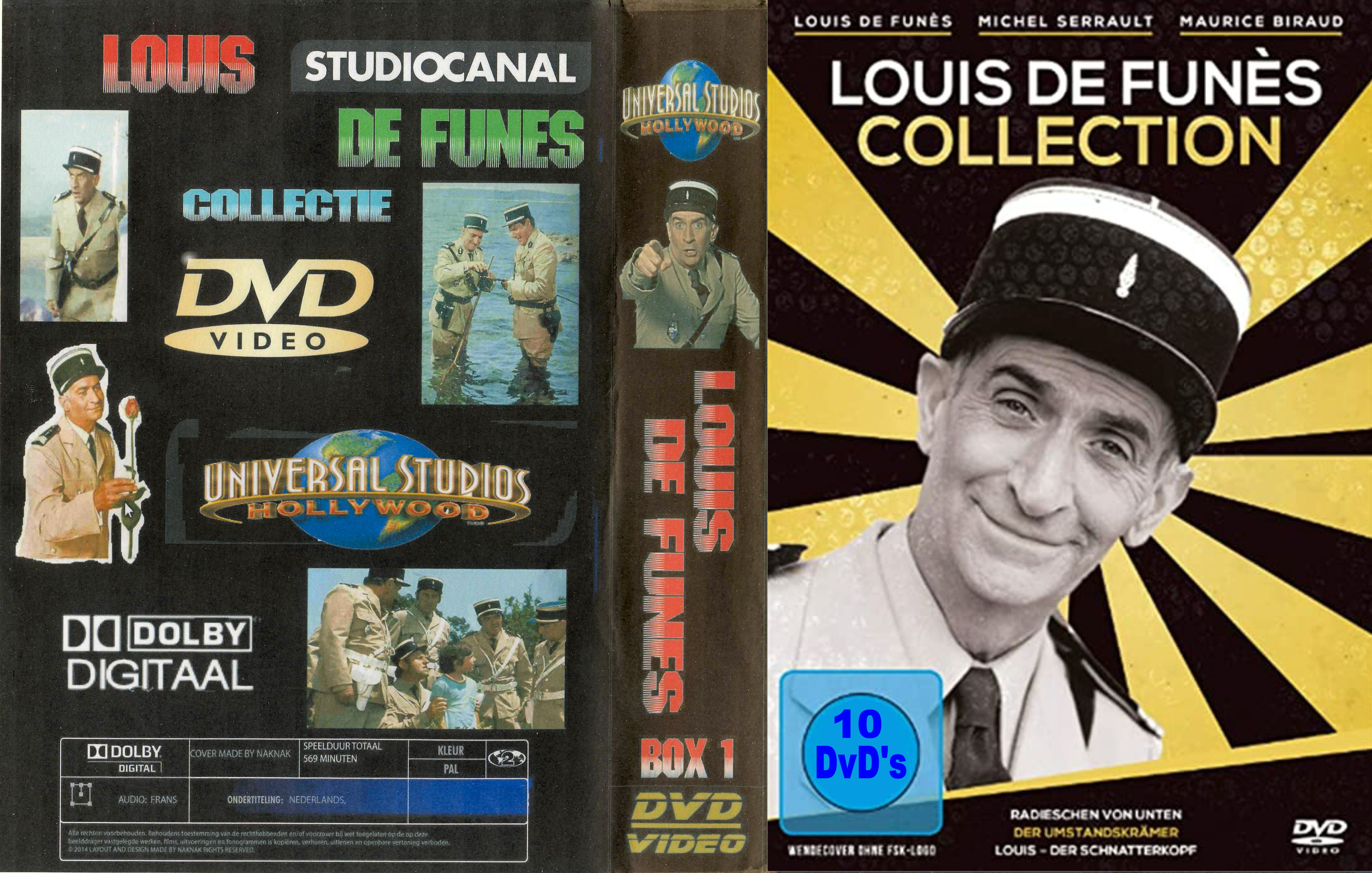 Louis de Funes Collectie ( 30 DvD's ) - DvD 10