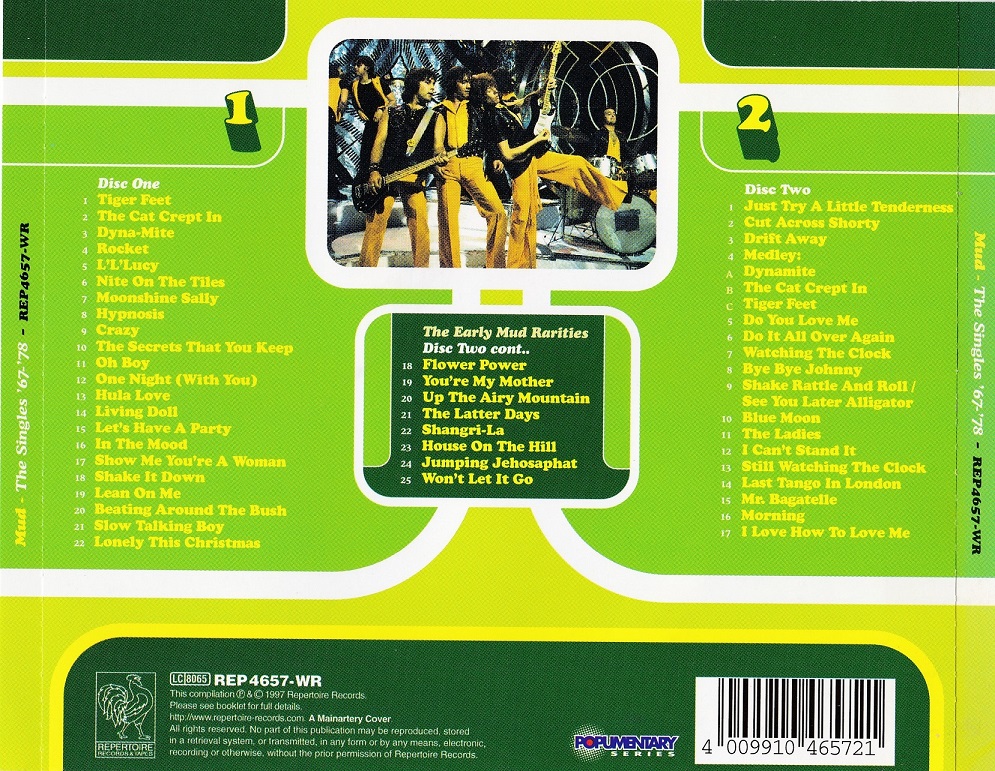 Mud - The Singles '67-'78 2CD,S