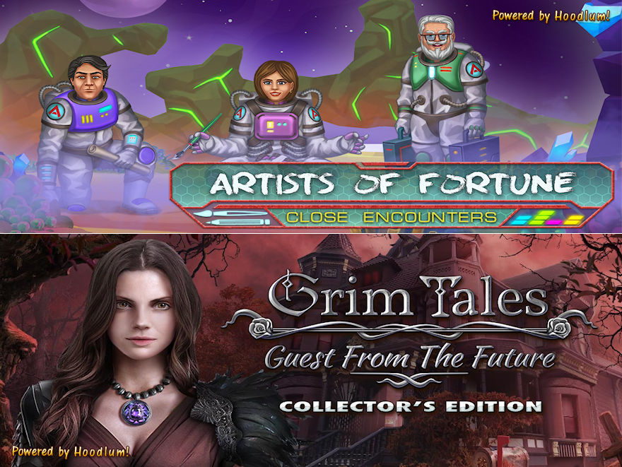 Artists of Fortune (2) - Close Encounters (paint by numbers game)