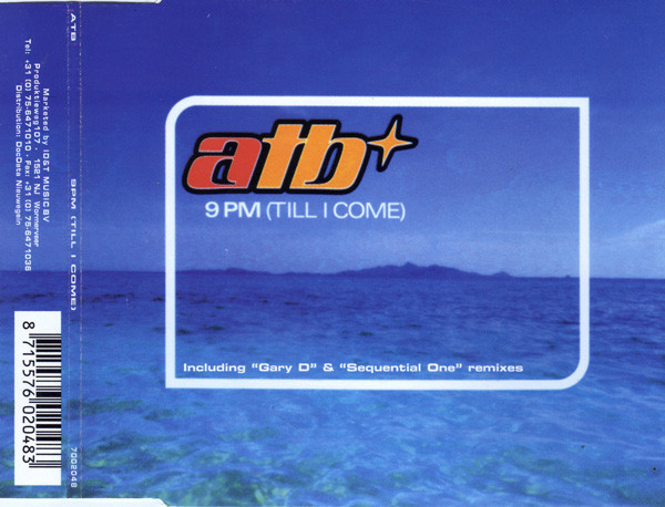ATB - 9PM (Till I Come) (1998) [CDM] wav+mp3
