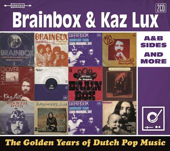 HERPOST - Brainbox & Kaz Lux - The Golden Years Of Dutch Pop Music - 2 Cd's