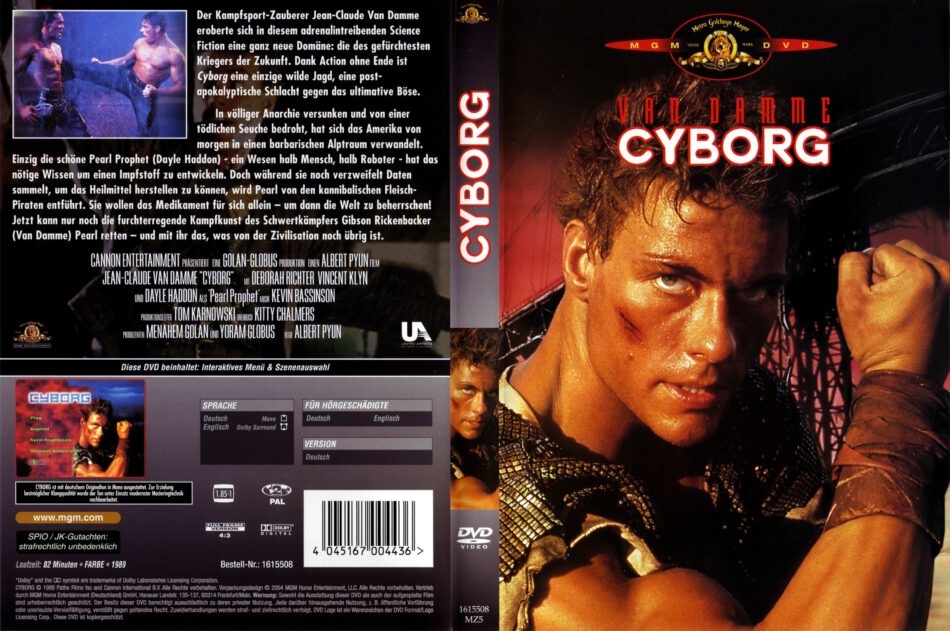 Jean Claude van Damme Collectie 1 van 40 - Cyborg (1989)