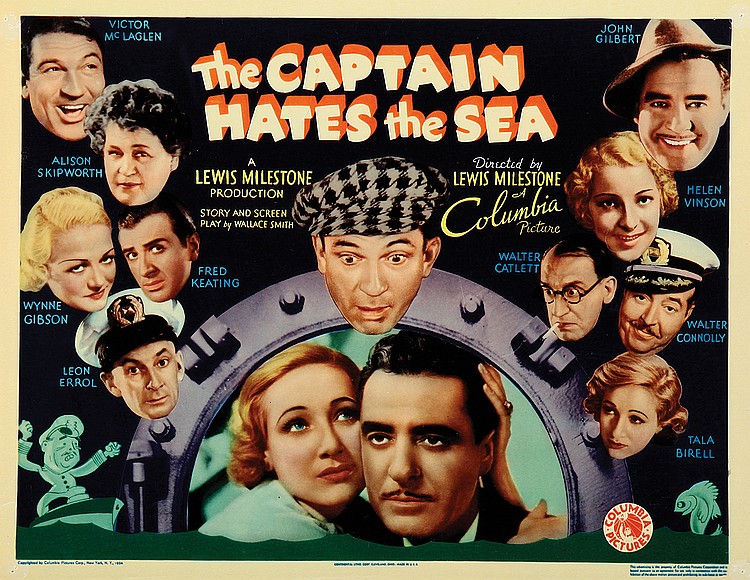 The Captain Hates the Sea 1934