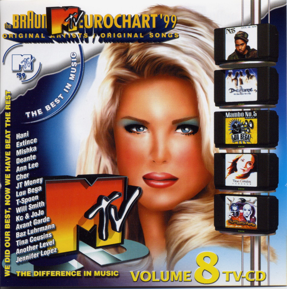 The Braun MTV Eurochart 1999 volume 8-9-10-11-12 (1999)