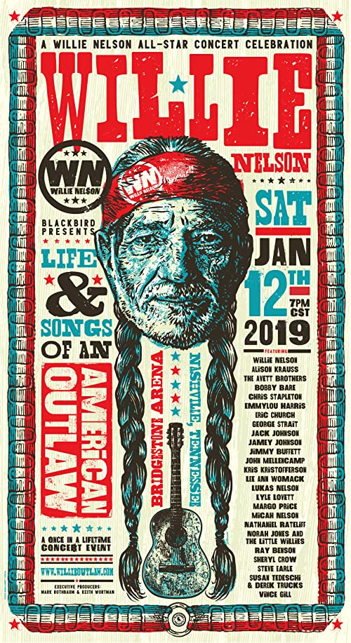 Willie Nelson - American Outlaw (2020) Tribute Concert - 1080p.WEB.H264