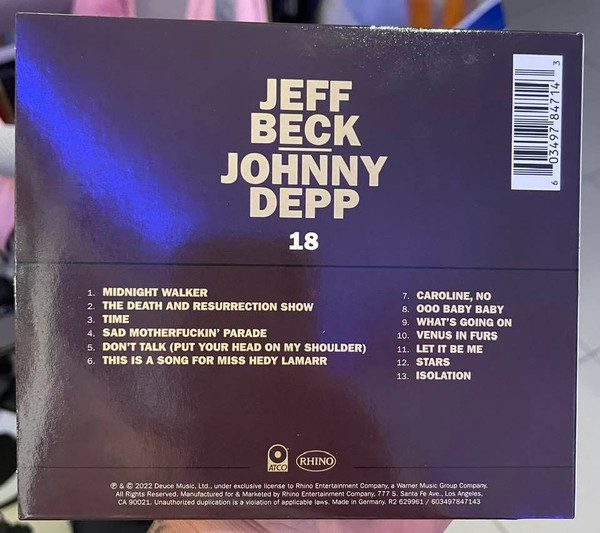 Jeff Beck + Johnnyy Depp - 18