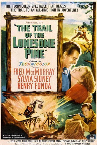 THE TRAIL OF THE LONESOME PINE (1936) drama/romantiek