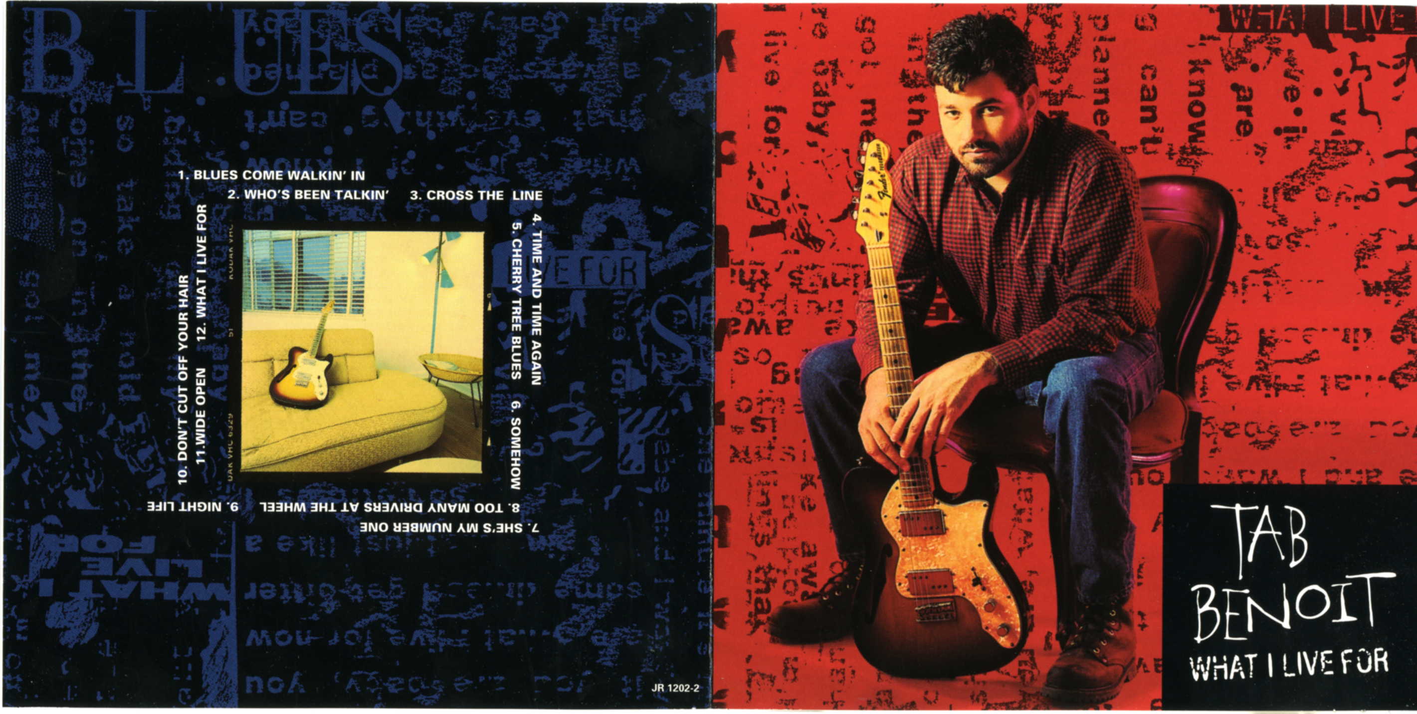 Tab Benoit What I Live For 1994