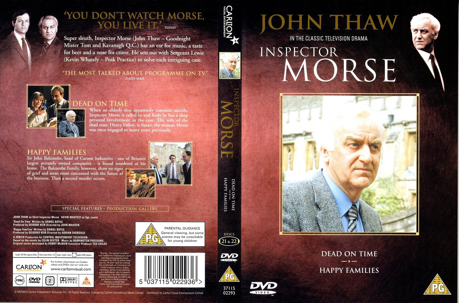 REPOST Inspector Morse Dvd 11