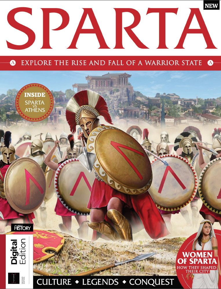 All About History Book of Sparta-January 2021