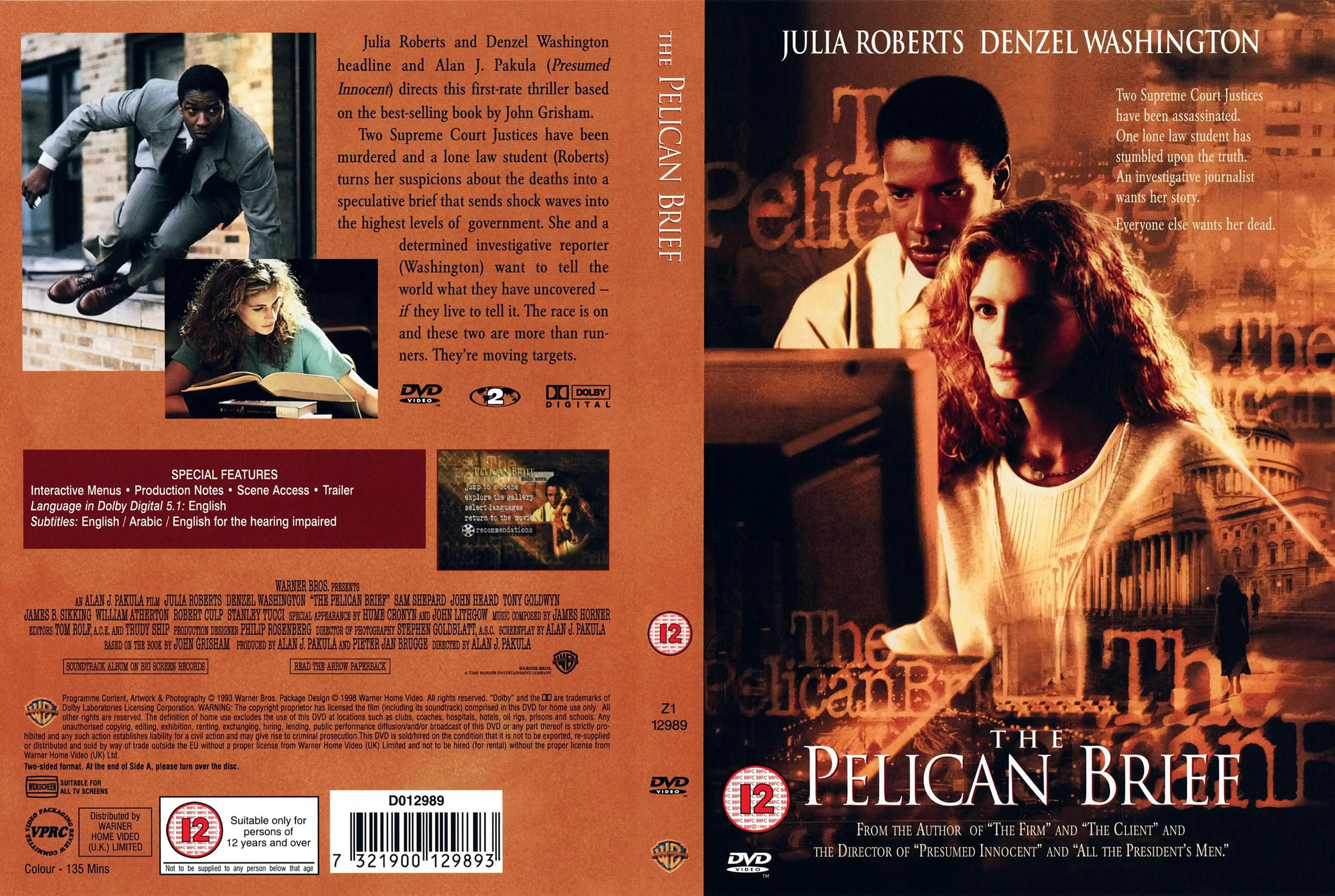 The Pelican Brief (1993) Julia Roberts