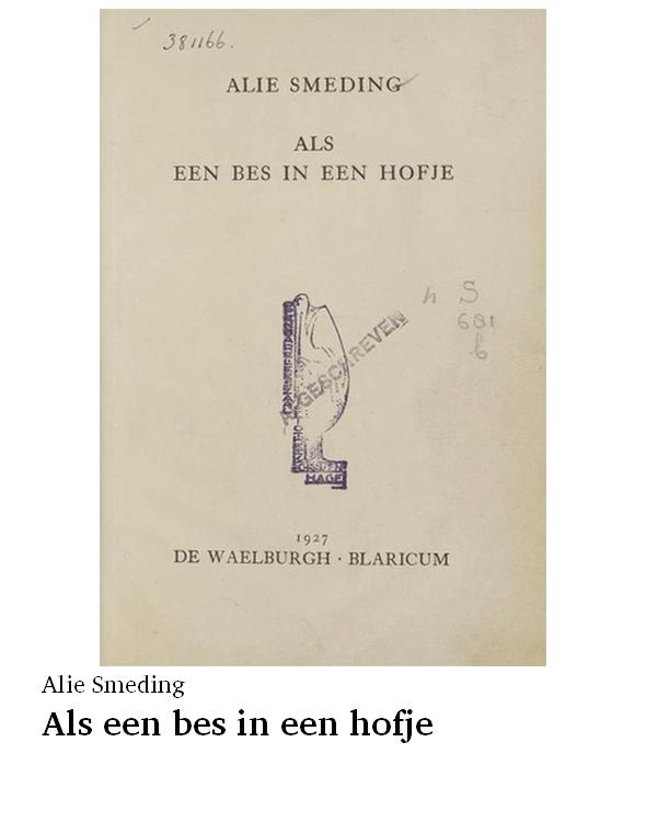 Alie Smeding - 18 Boeken NL