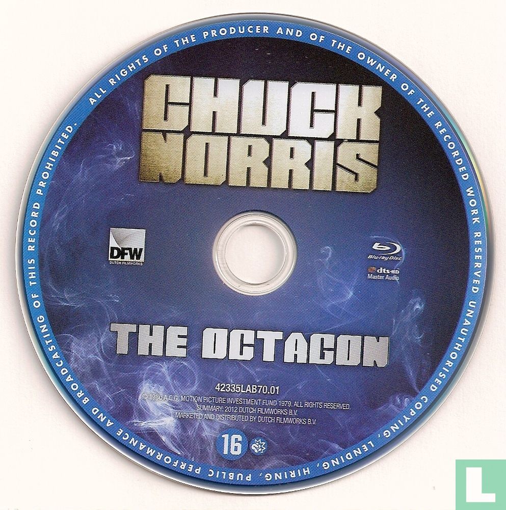Chuck Norris Collectie DvD 23 The Octagon (De laatste die ik heb)