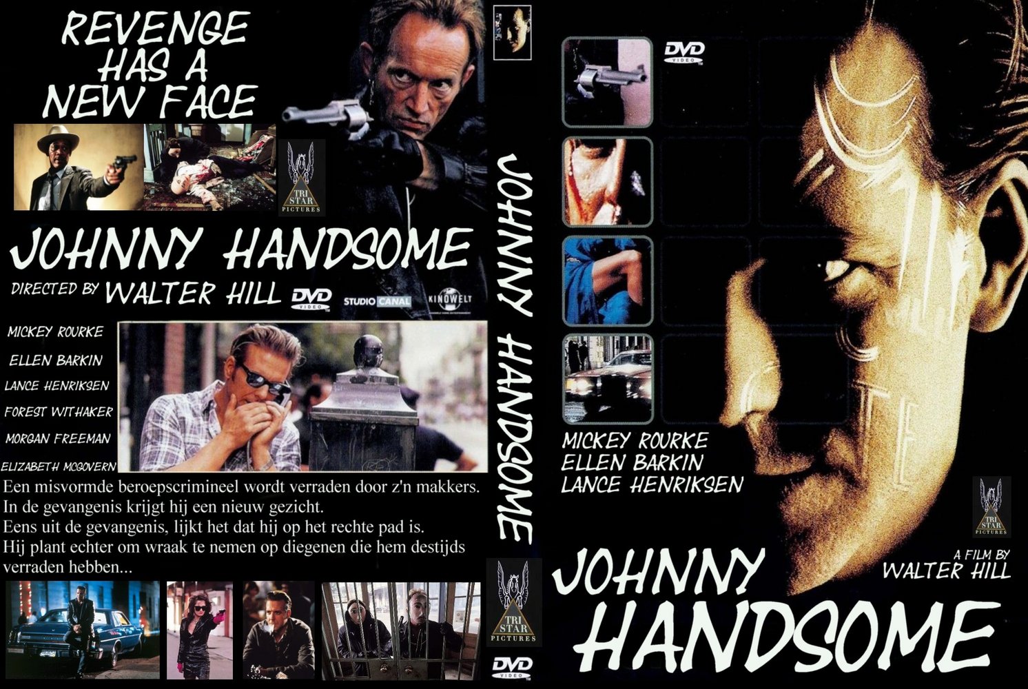 REPOST Johnny Handsome (1989) Mickey Rourke - Morgan Freeman met nl subs