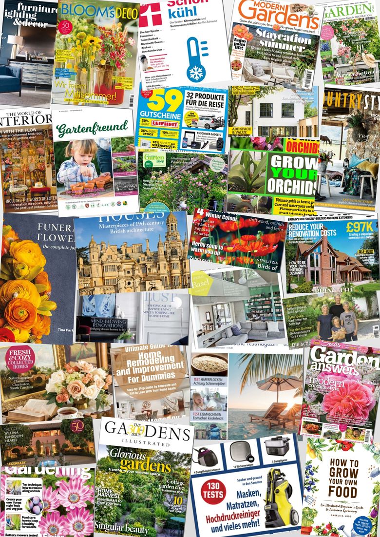 Home & Garden etc Magazines