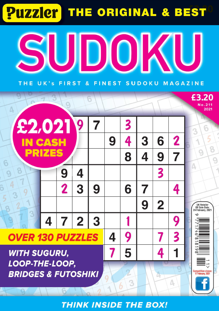 Puzzler.Sudoku-January.2021