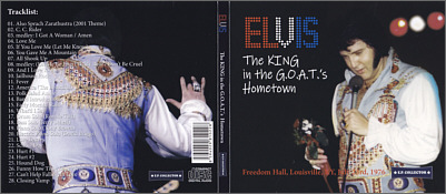 Elvis Presley - 1976-07-23, The King In The G O A T  's Hometown [E P  Collector]
