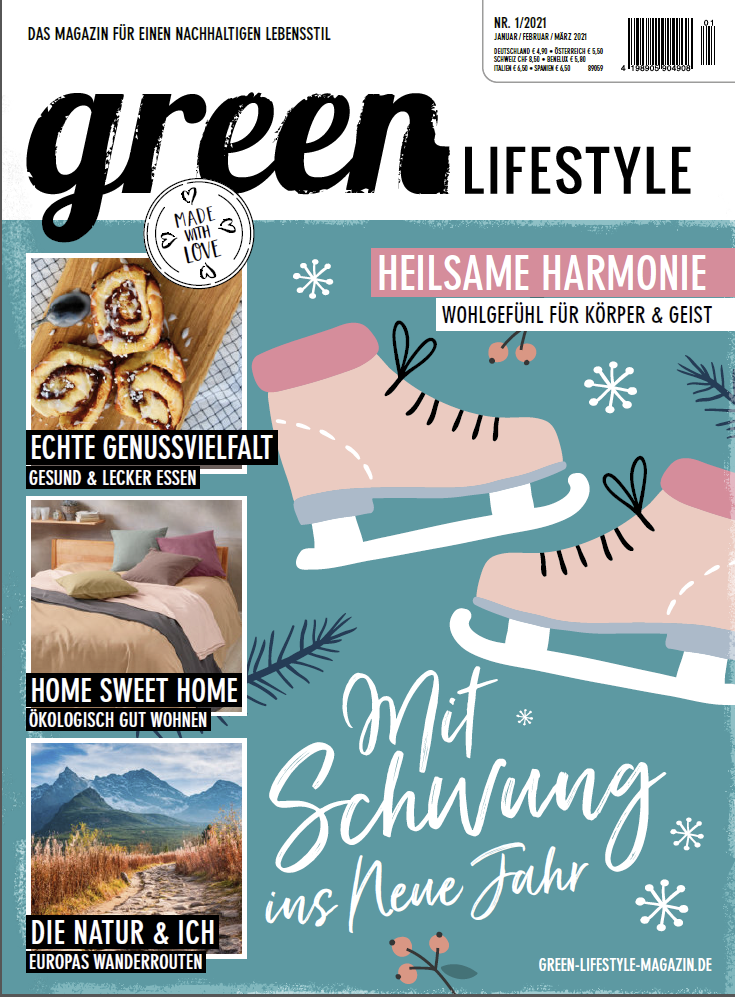 Green lifestlye das Magazin für einen nachhaltigen Lebensstil No 01 2021