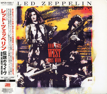 Led Zeppelin - How The West Was Won [2003 JP Atlantic Records WPCR-115857 covers