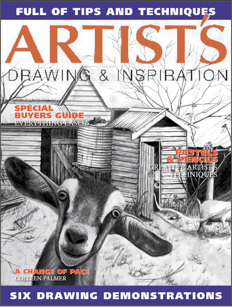 Artists Drawing and Inspiration - 4 Back issues